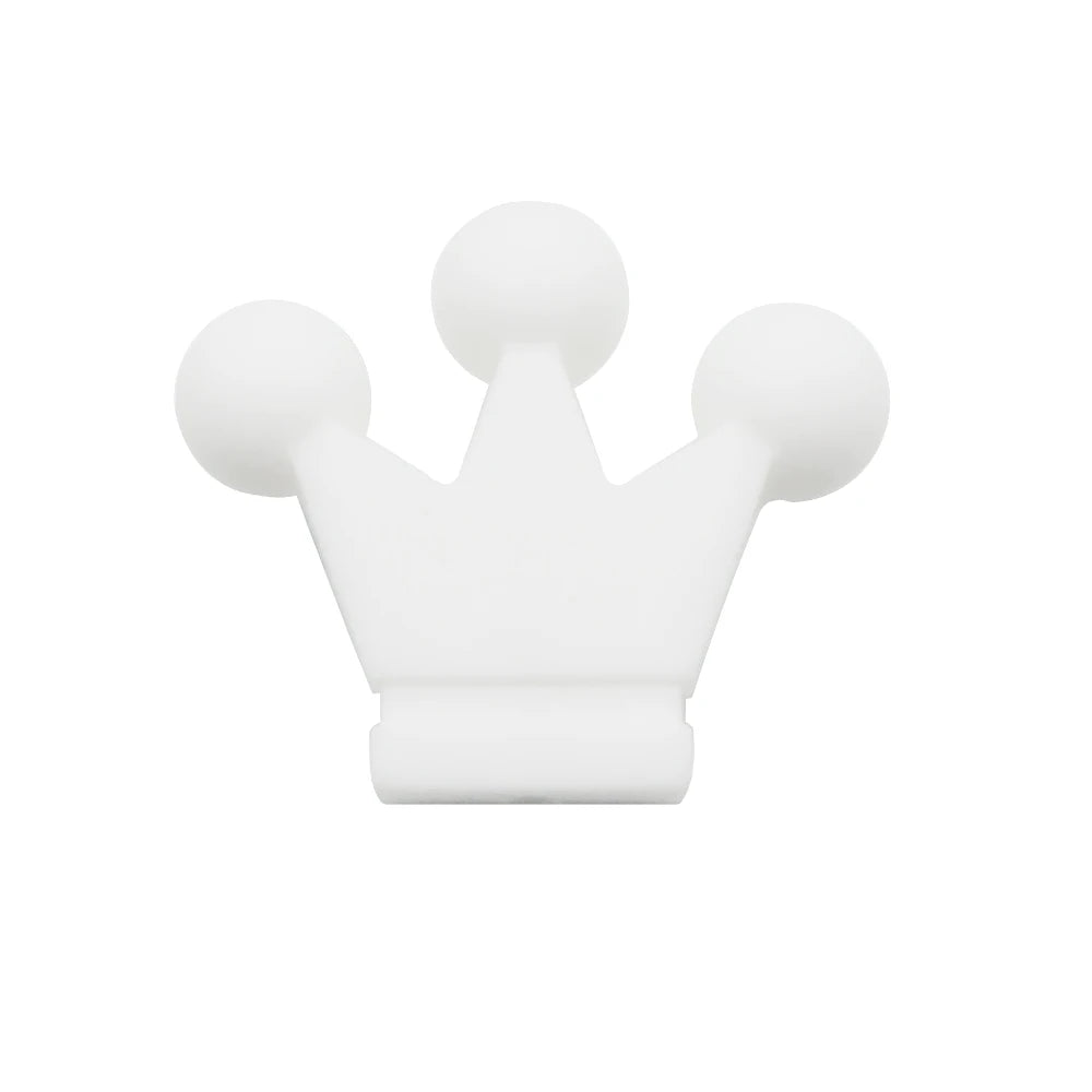 Food Grade Silicone Small Crown Beads