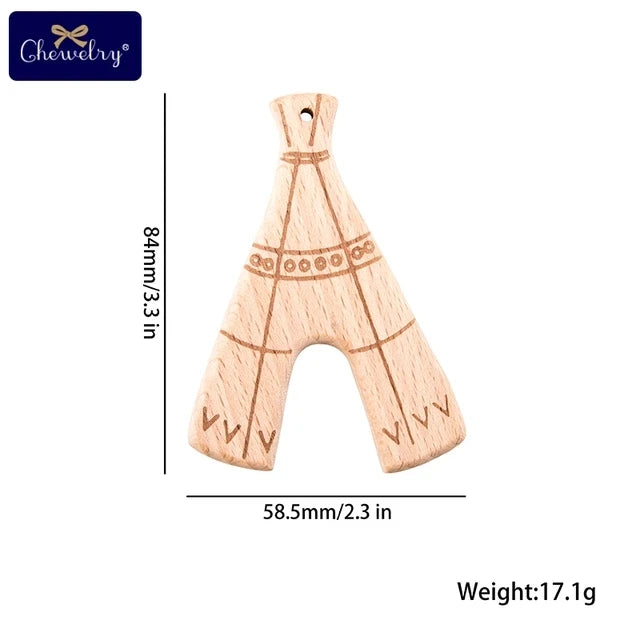 Wooden Teether Animal