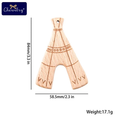 Wooden Teether Animal