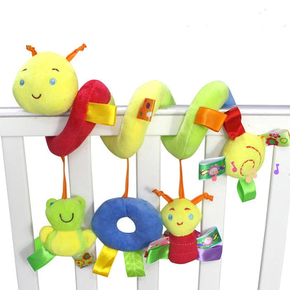Sensory Baby Plush Rattle Toy