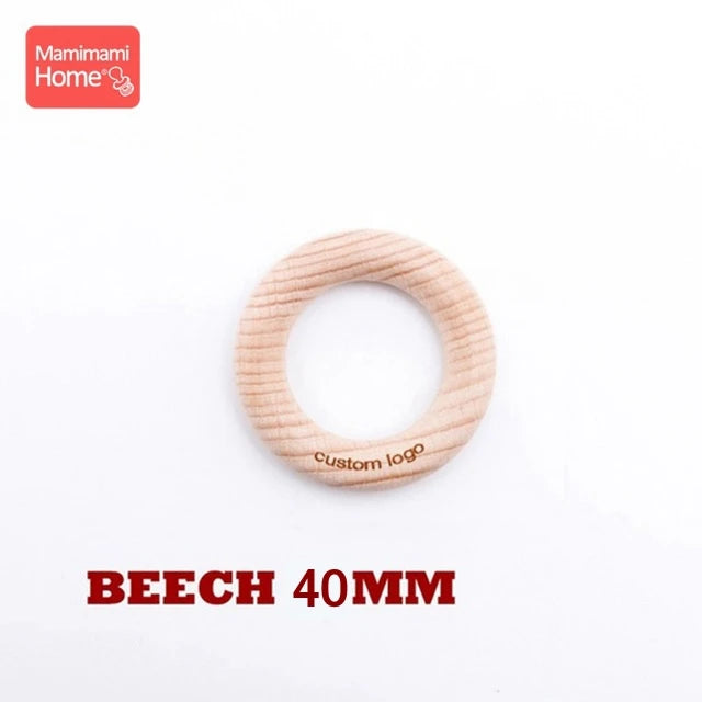 Customize Logo Wooden Ring