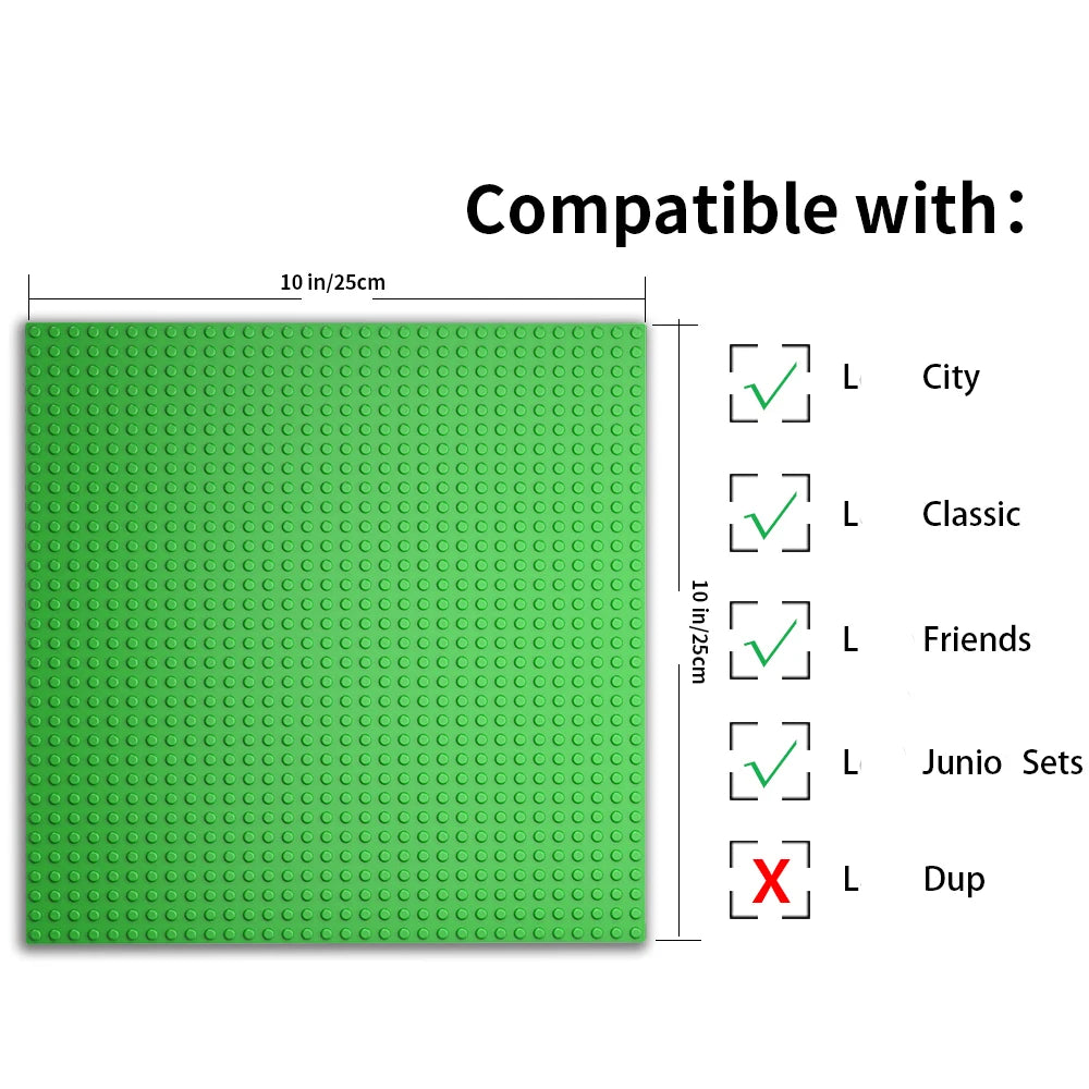 Brick Plate Building Blocks