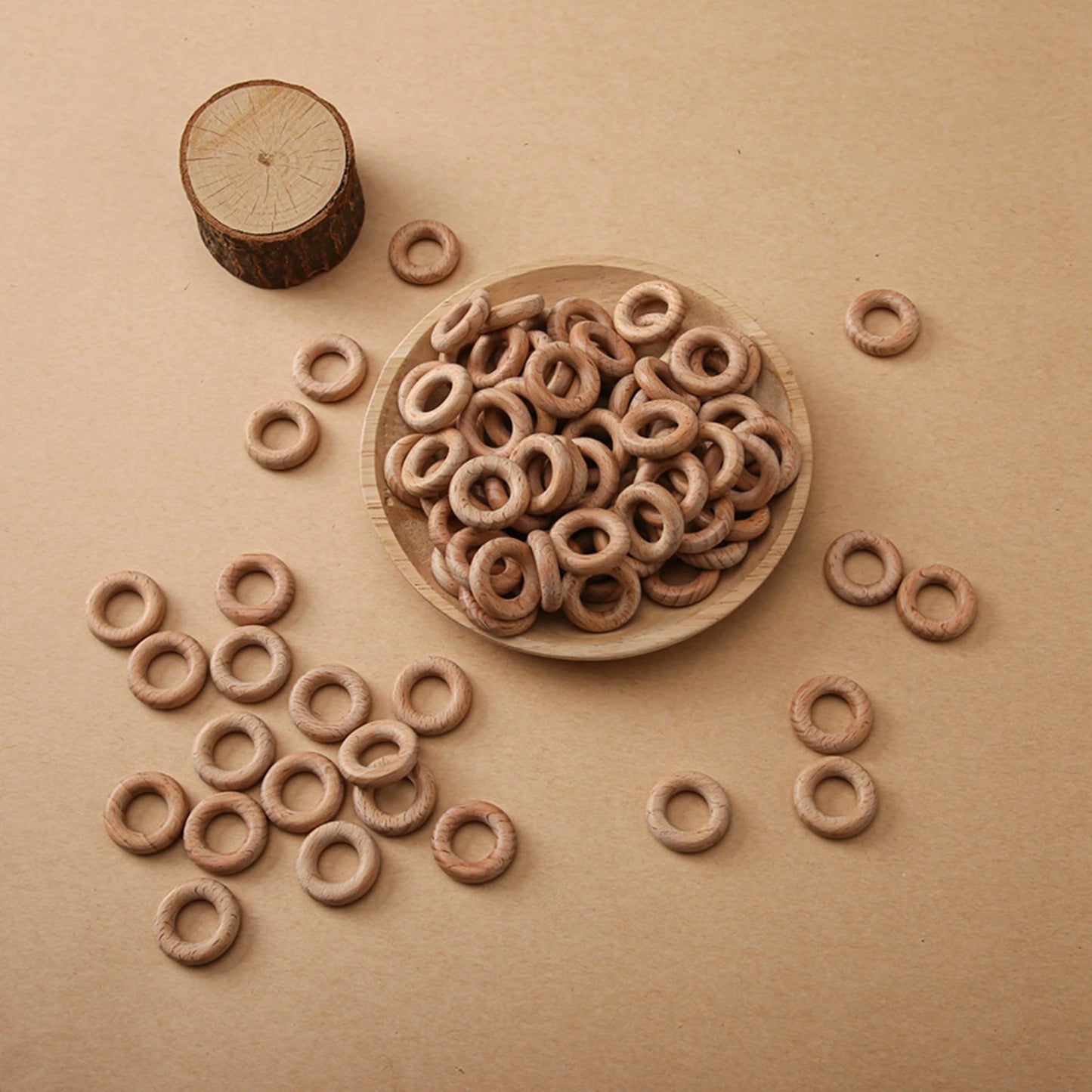 Wooden Rings Baby Beech Teether