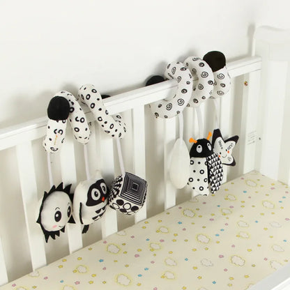 Sensory Baby Plush Rattle Toy