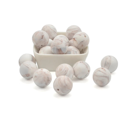 Silicone Beads 12mm 50pcs
