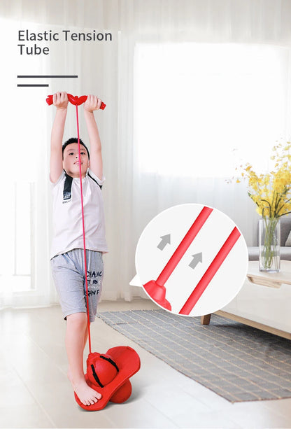 Bouncing Ball with Handle and Pump