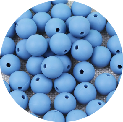 15mm Silicone Beads