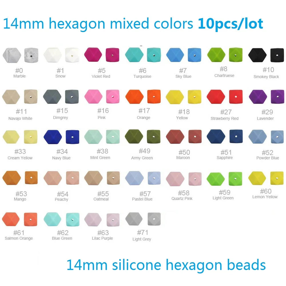 Silicone Teether Beads BPA Free Cartoon