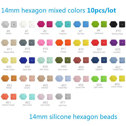 Silicone Teether Beads BPA Free Cartoon