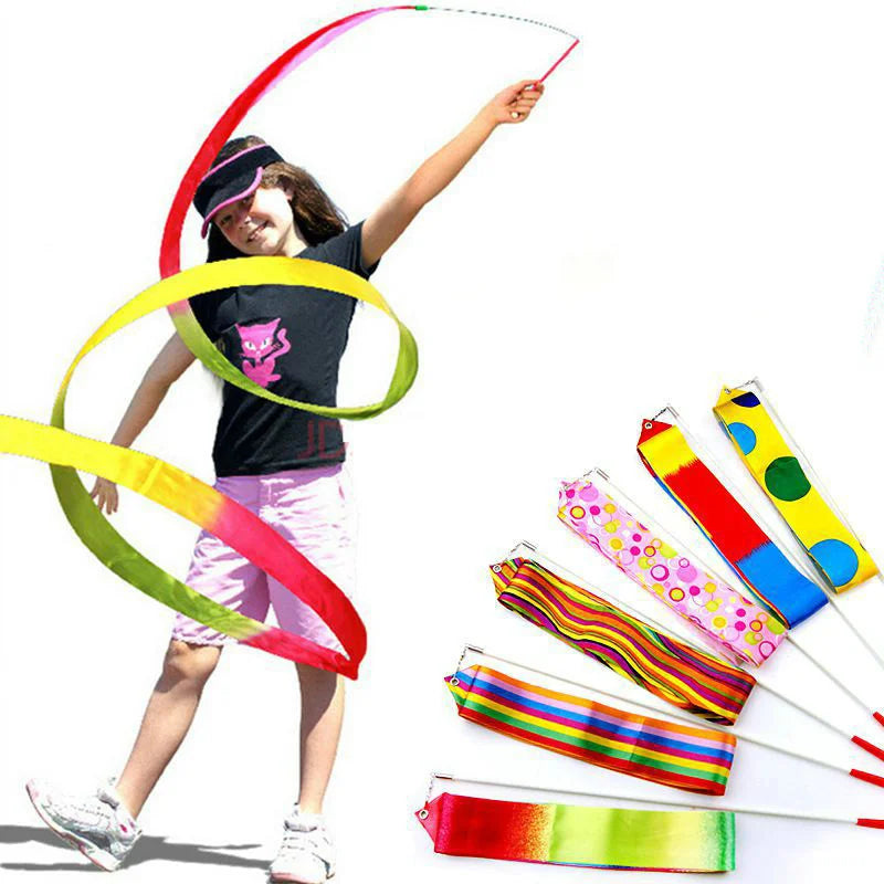 Colorful Gymnastics Ribbons