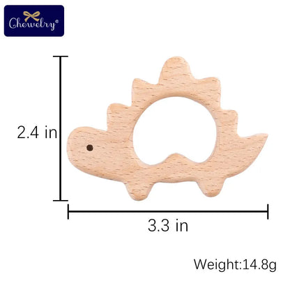 Wooden Teether Animal