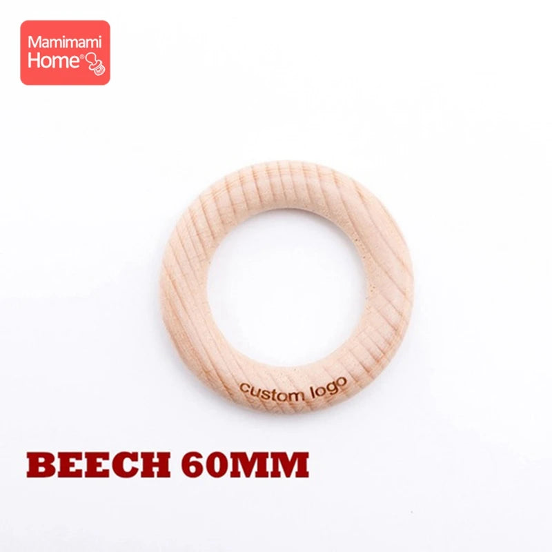 Customize Logo Wooden Ring