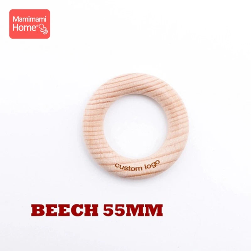 Customize Logo Wooden Ring