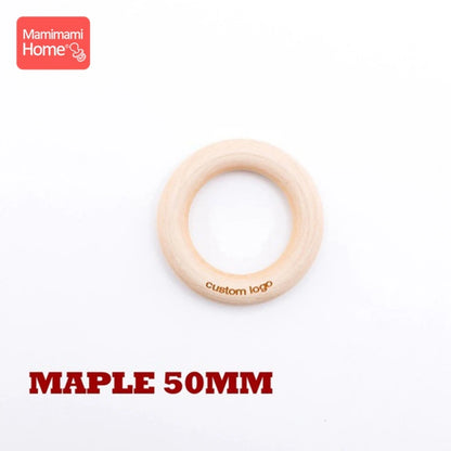 Customize Logo Wooden Ring