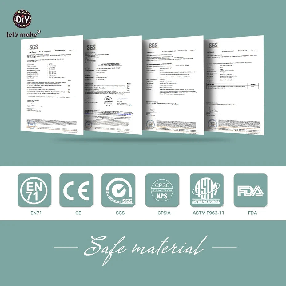 Let's Make Teething Accessories