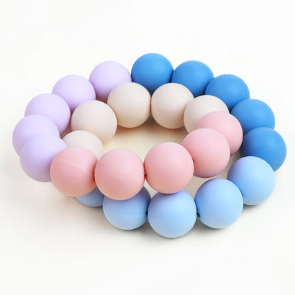 15mm Silicone Beads