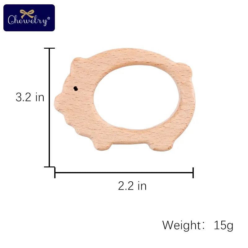 Wooden Teether Animal