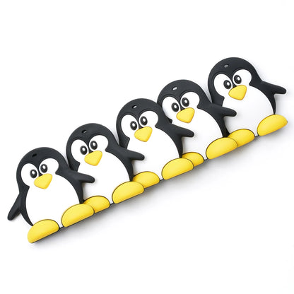 Silicone Cartoon Penguin Teether
