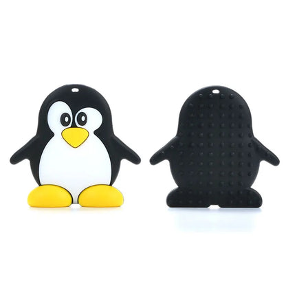 Silicone Cartoon Penguin Teether