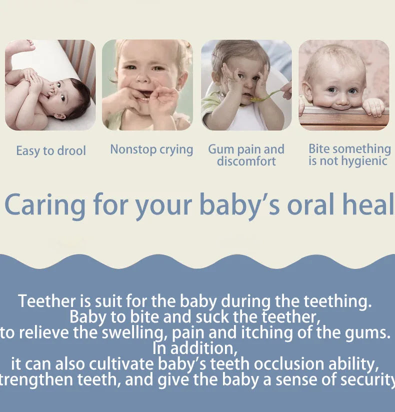 Wooden Teether Animal