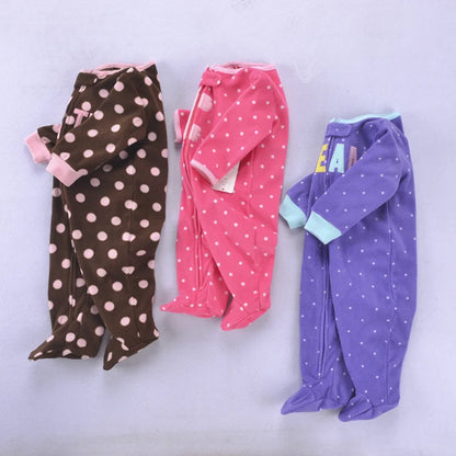 Winter Warm Newborn Romper Pajamas