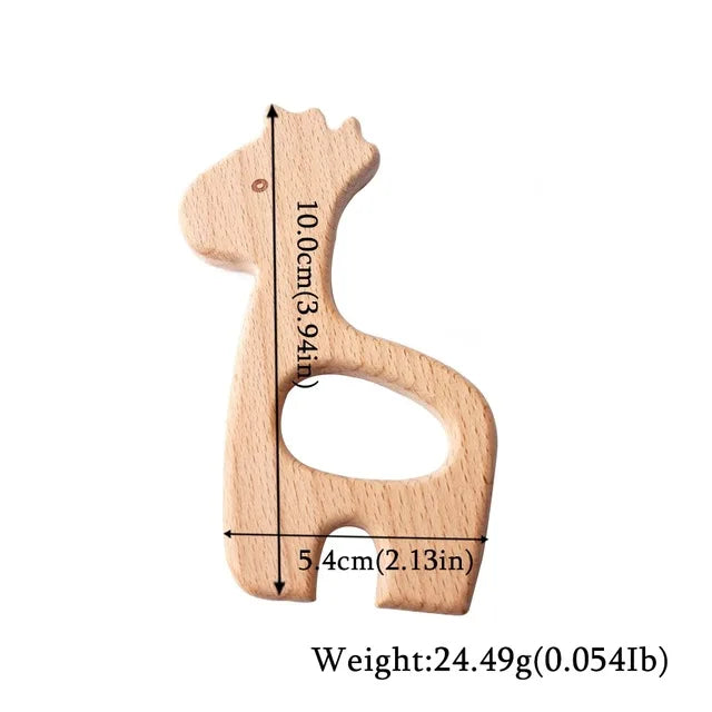 Wooden Teether Animal