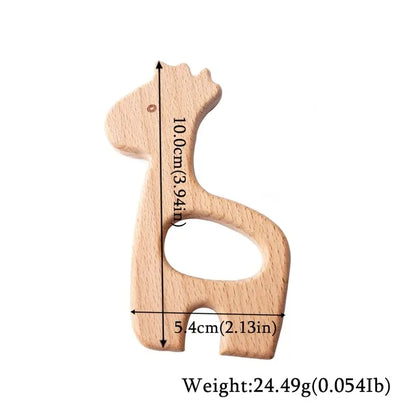 Wooden Teether Animal