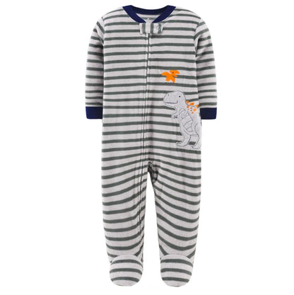 Winter Warm Newborn Romper Pajamas