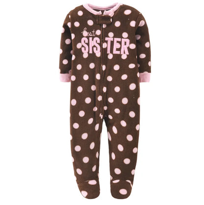 Winter Warm Newborn Romper Pajamas