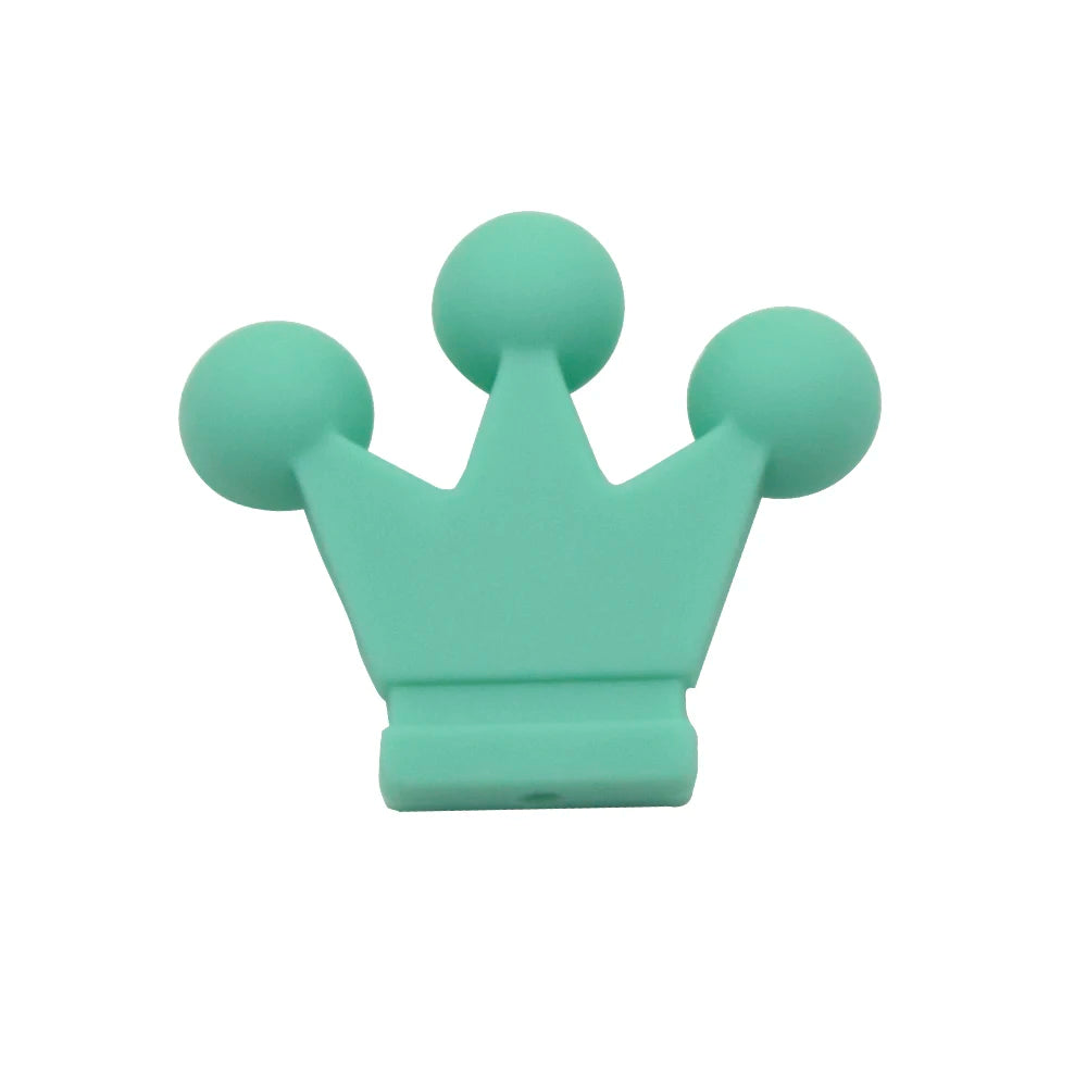 Food Grade Silicone Small Crown Beads