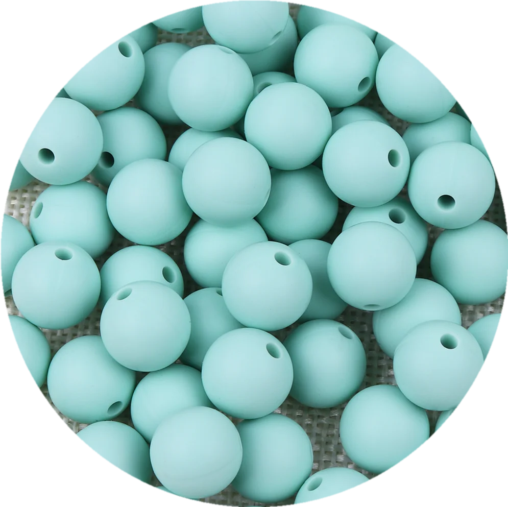 15mm Silicone Beads