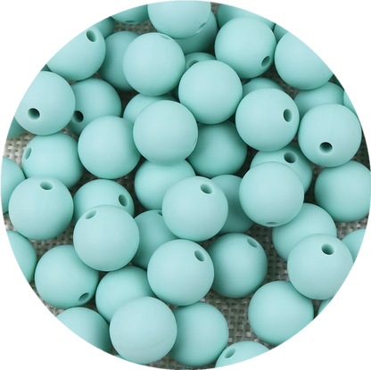 15mm Silicone Beads