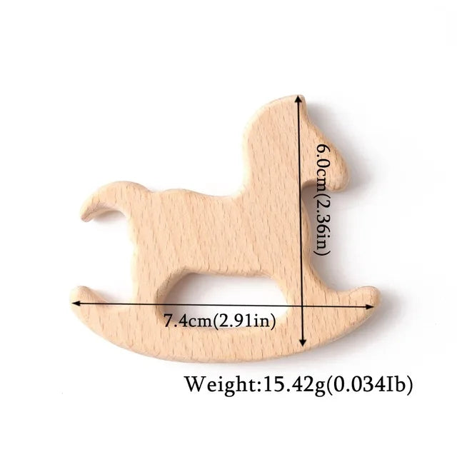 Wooden Teether Animal