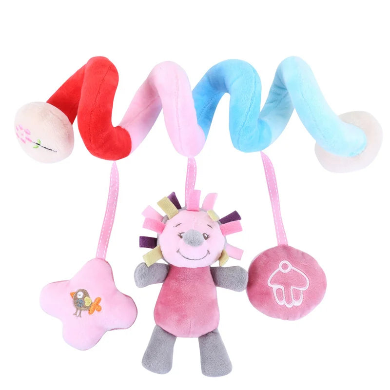 Sensory Baby Plush Rattle Toy