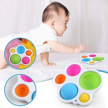 Montessori Exercise Board Rattle Puzzle