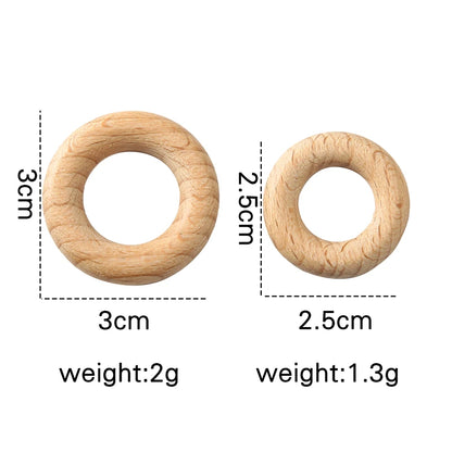 Wooden Rings Baby Beech Teether