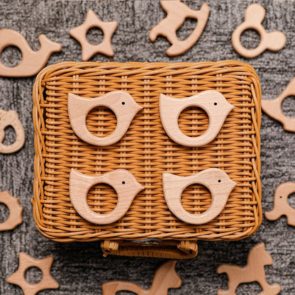 Wooden Teether Animal
