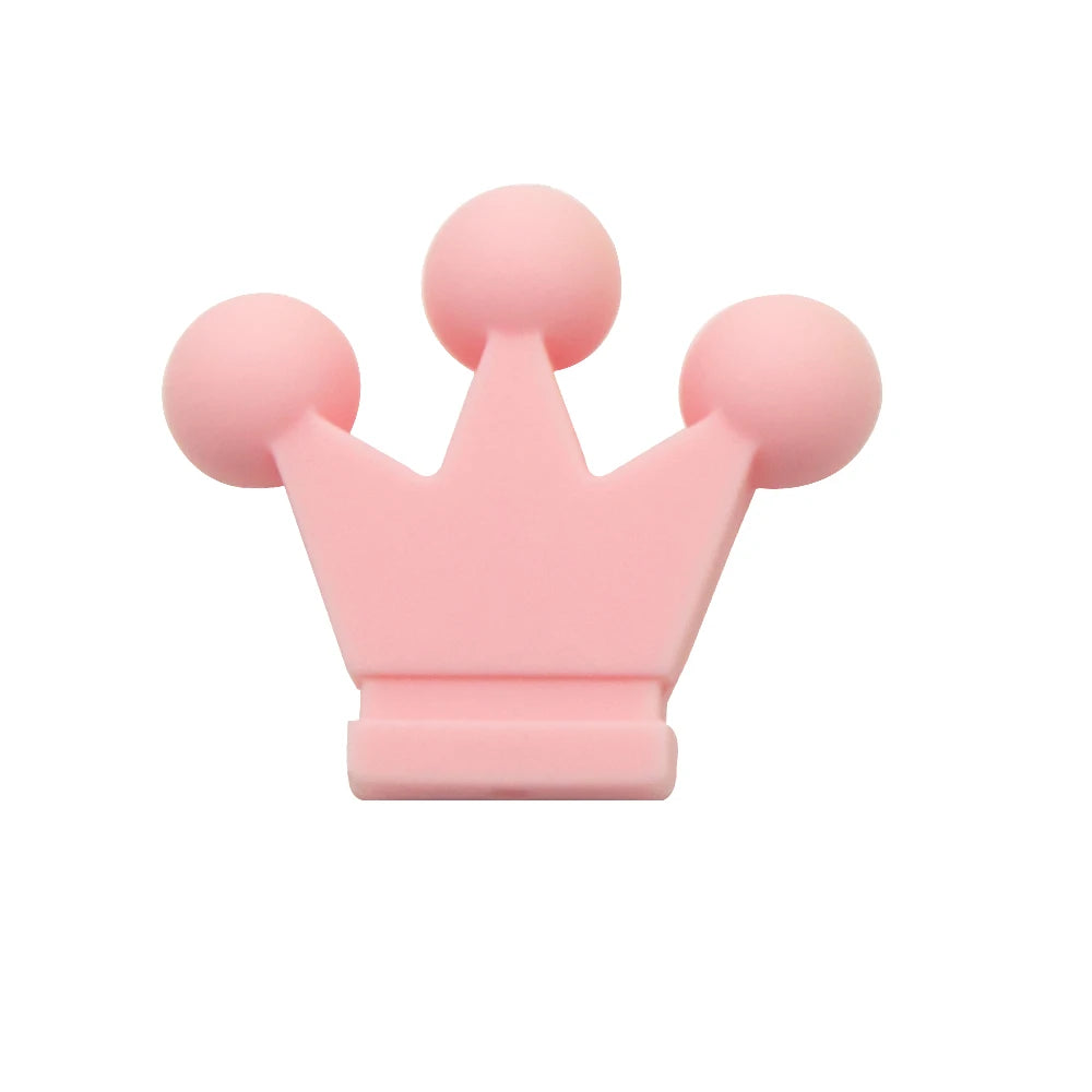 Food Grade Silicone Small Crown Beads