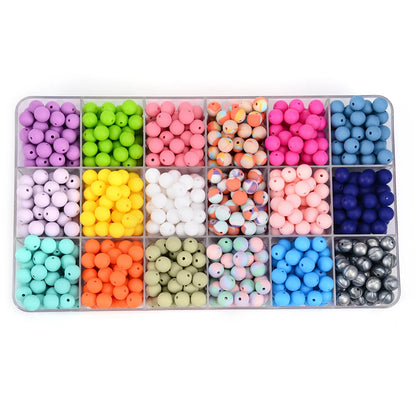 Silicone Beads 12mm 50pcs