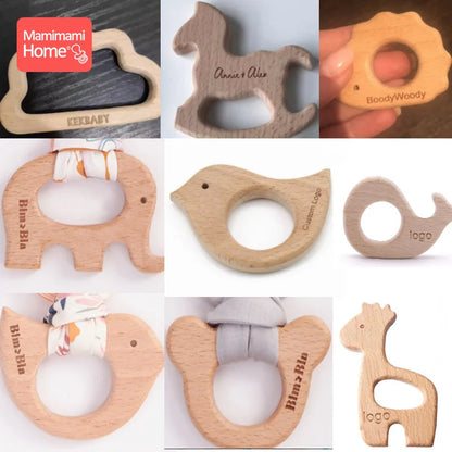 Customize Logo Wooden Ring