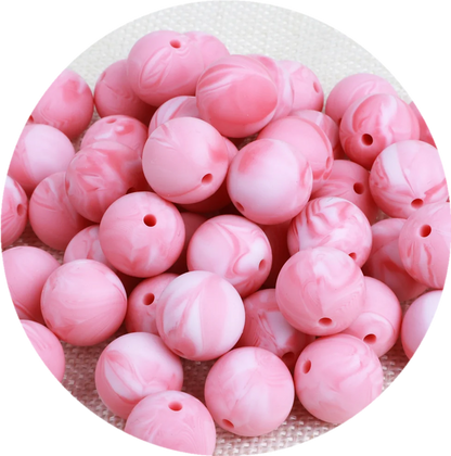 15mm Silicone Beads