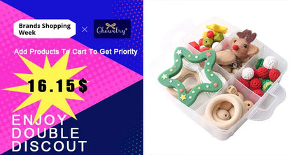 Wooden Teether Animal