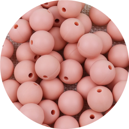 15mm Silicone Beads