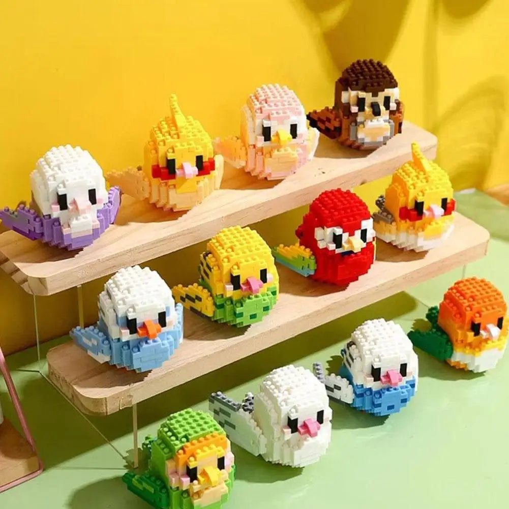 Parrot Bird Micro Building Blocks