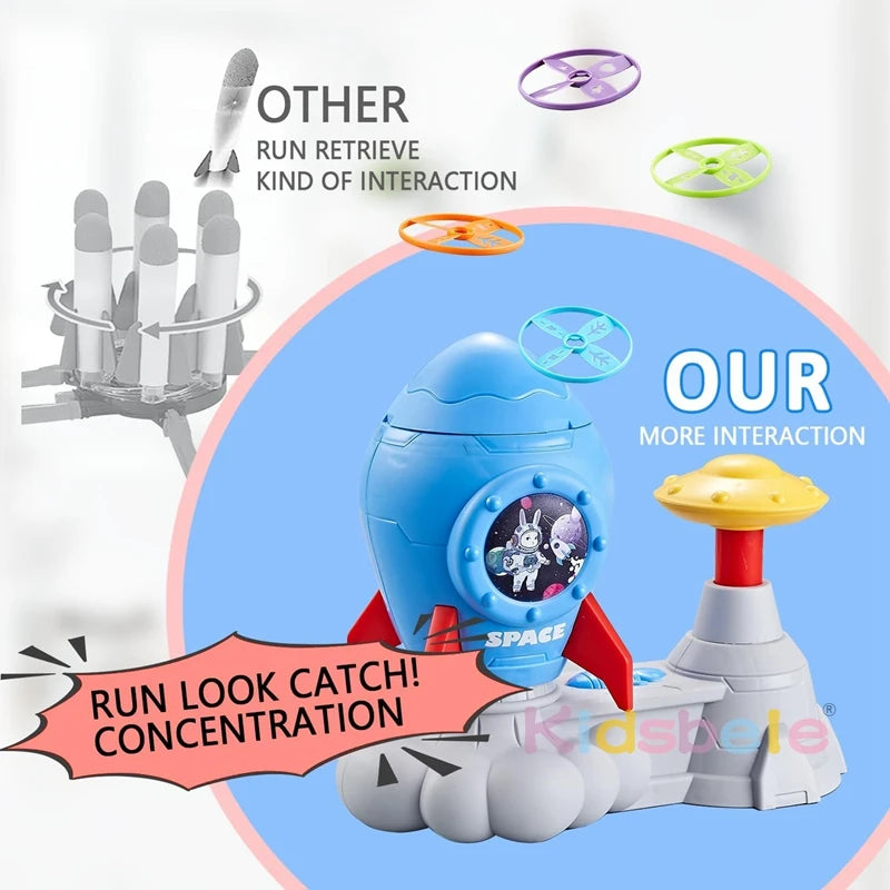 Outdoor Flying Disc Launcher