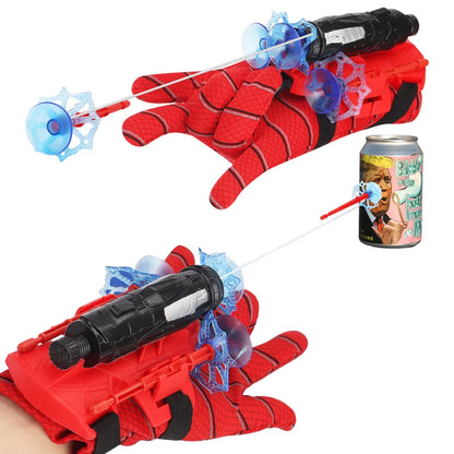 Superhero Launcher with Silk Glove Spiders Web