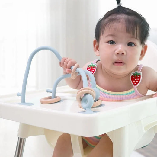 Wood Ring Soft Silicone Teether