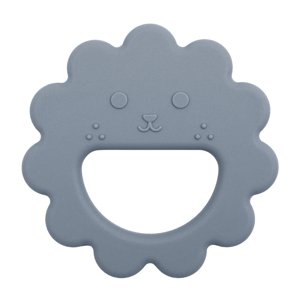 Cartoon Leaf Baby Silicone Teether