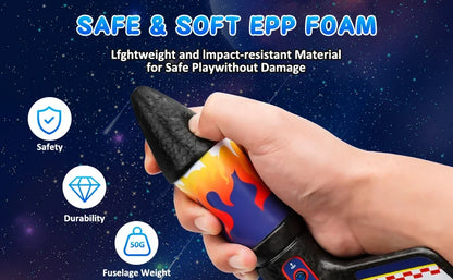 Launching Motorized Air Rocket