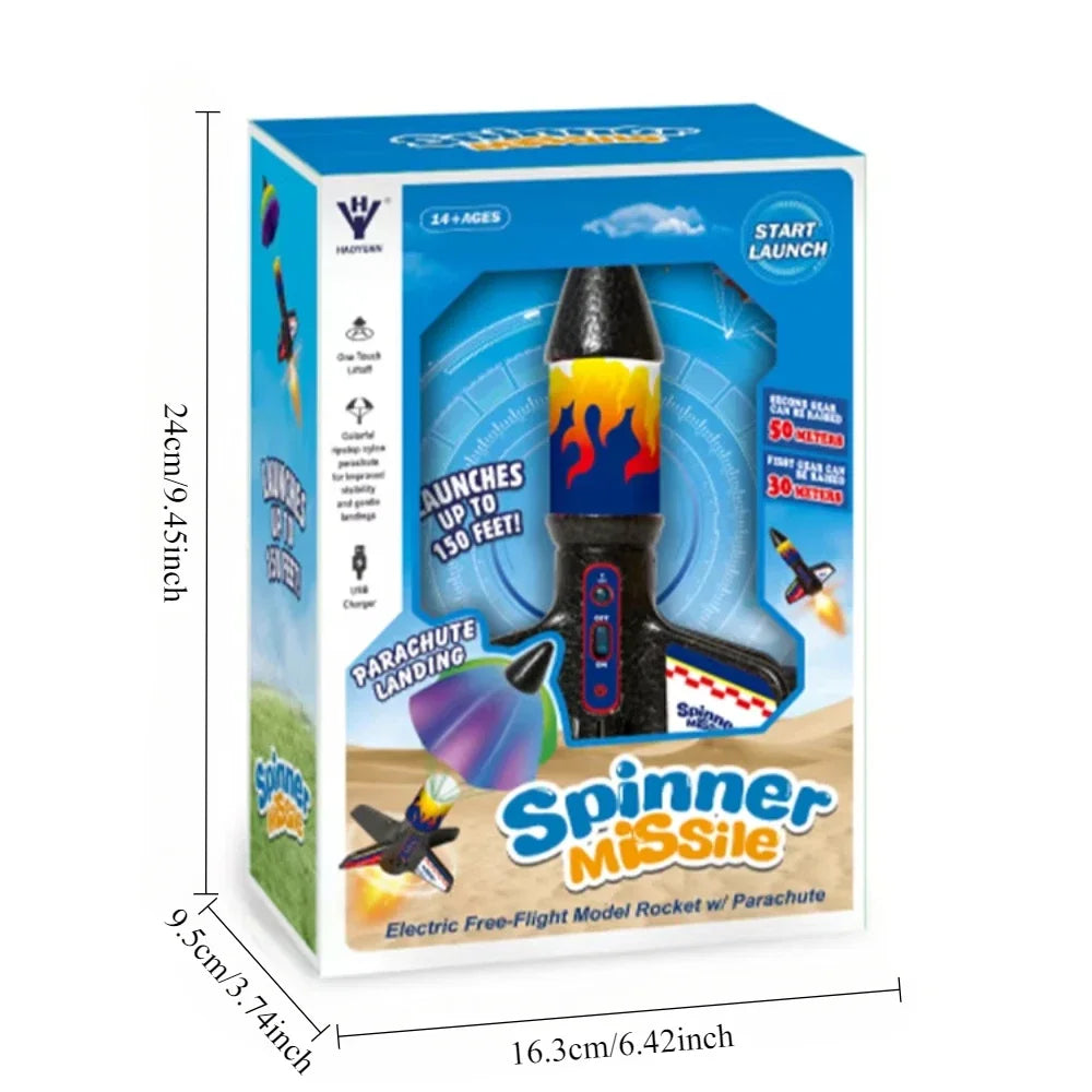 Launching Motorized Air Rocket